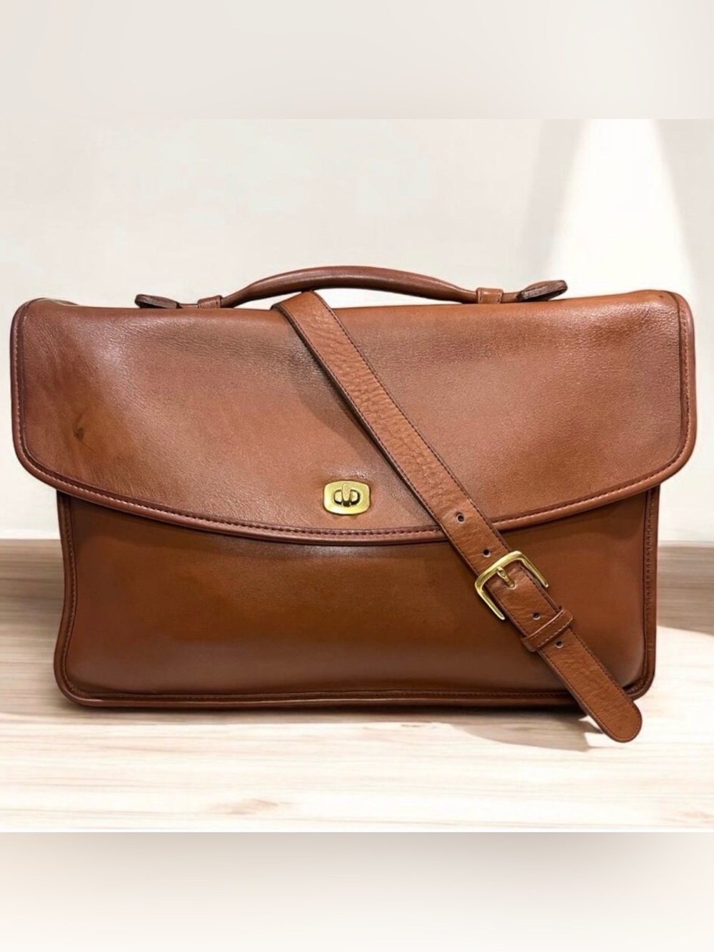 Vintage Coach 5265 Lexington Brief Bag